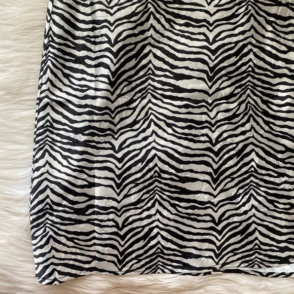 Princess Polly Lochie Zebra Print Satin Cami Dress - Picture 4 of 10